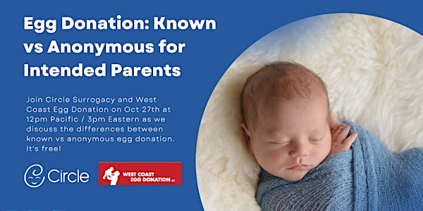 Egg Donation:  Known vs Anonymous for Intended Parents