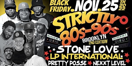 STRICTLY 80'S -90'S BROOKLYN EDITION