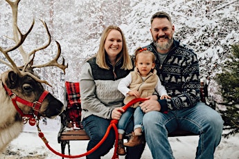 Family Reindeer Photoshoot