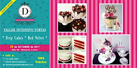 Imagen principal de TALLER DE TORTAS - DRIP CAKE y RED VELVET