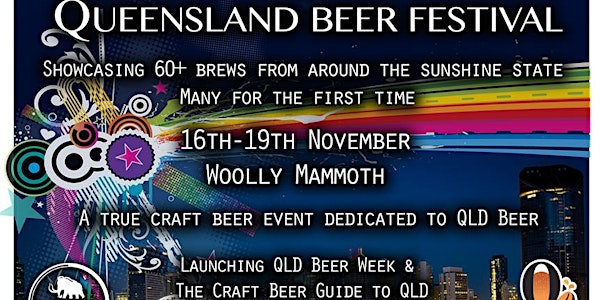 Queensland Beer Festival Event - Early Bird "Guide & Taster" SOLD OUT