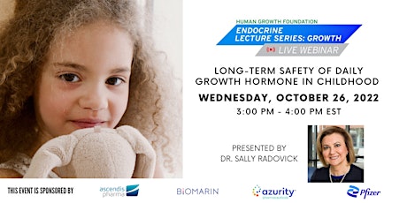 Long-term Safety of Daily Growth Hormone in Childhood - HGF Growth Webinar