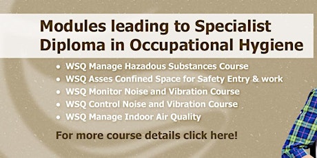 WSQ Assess Confined Space for Safe Entry and Work (CSSA) primary image