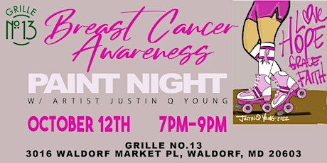 Breast Cancer Awareness  Paint Night