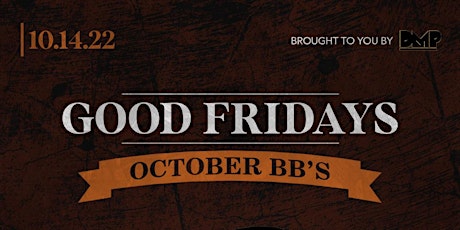 Good Fridays: October BB's  with Shabazz @ Providence 10/14/22