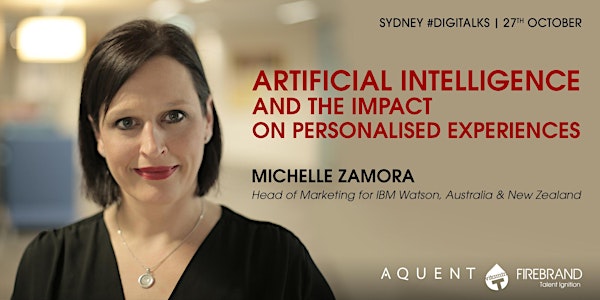 Artificial Intelligence and the impact on personalised experiences - Sydney
