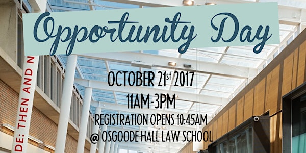 Opportunity Day 2017