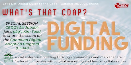 Let's Get Digital Guide to the Good MasterClass - CDAP Grant