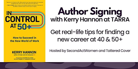BOOK SIGNING: In Control at 50+ How to Succeed in the New World of Work