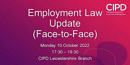 Employment Law Update (Face-to-Face)