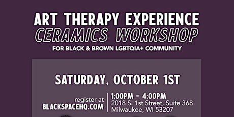 Black Space: Art Therapy Experience (LGBTQIA+ Only)