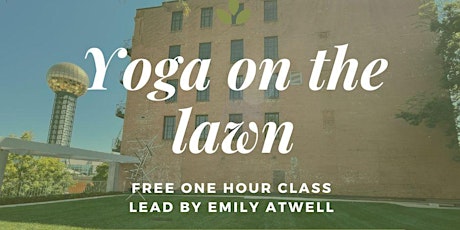Yoga on the lawn