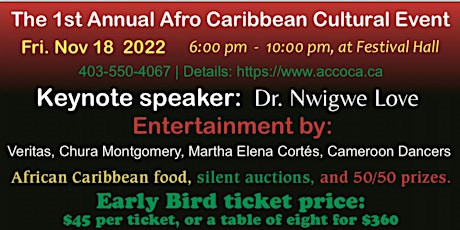 1st Annual Afro Caribbean Cultural Event
