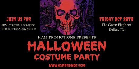 Rave Costume Party 10/28 - Dallas, TX