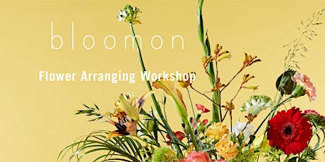 bloomon Flower Arranging Workshop: 16th November | Broadway Market, Wusi Creative primary image
