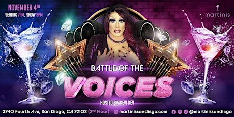 Battle of the Voices | Competition at Martinis