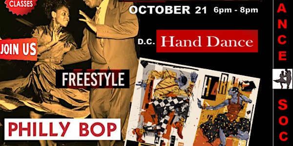 Harlem Roots & Rhythm PLUS Dance Social: Learn DC Hand Dance & Philly Bop!