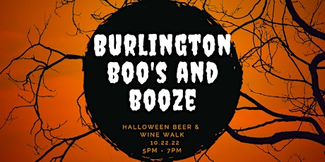 Burlington Boo's and Booze