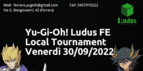Yu-Gi-Oh! Local Tournament Venerdì 30/09/2022