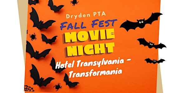 Dryden PTA Fall Fest Movie Night