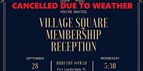2022-2023 Village Square Membership Recruitment Reception
