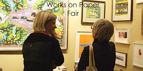 Works on Paper Fair (Friday) + Talk  primary image