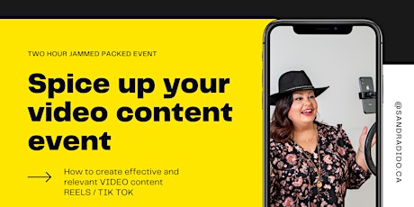 Spice up your Video Content Event