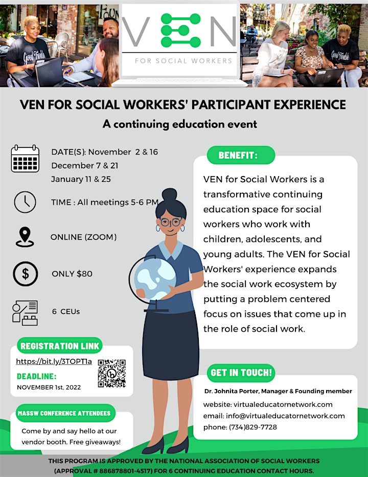 VEN For Social Workers' Continuing Education Event image