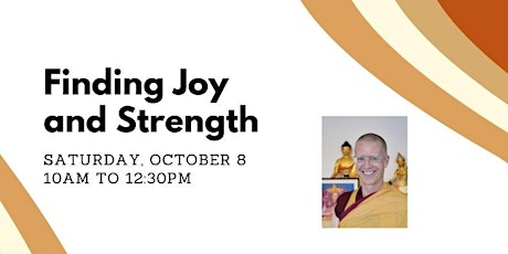 Finding Joy and Strength: A Meditation workshop