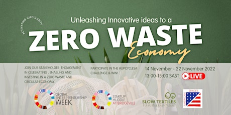 #GEW2022 | Unleashing Innovative Ideas to a Zero Waste Economy