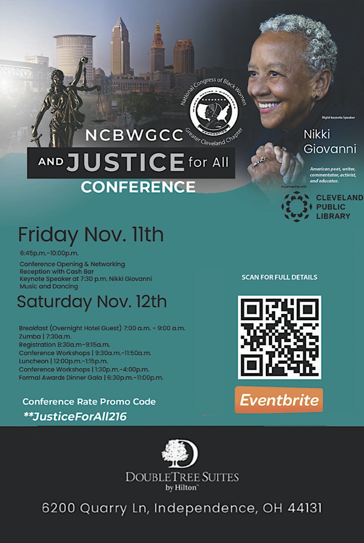 "And Justice For All" Conference image