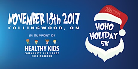 Volunteer Sign Up for the HoHoHoliday 5K on Nov 18, 2017 primary image