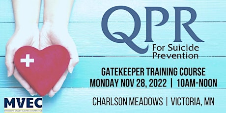 QPR Training for Community - Nov 28, 2022 [Charlson Meadows in Victoria]
