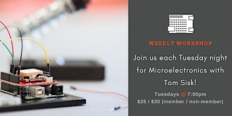 Weekly Microcontrollers with Tom Sisk primary image