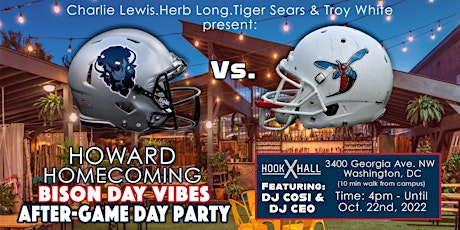 Howard Homecoming Bison Day Vibes After-Game Party
