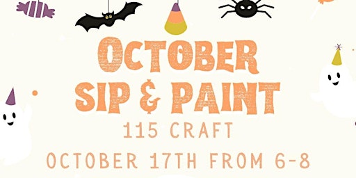 October Sip & Paint at 115 Craft