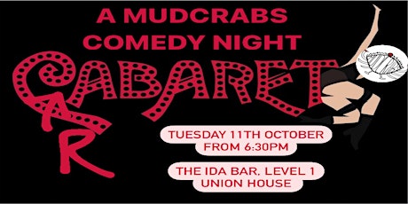 Crabaret - A Mudcrabs Comedy Night primary image