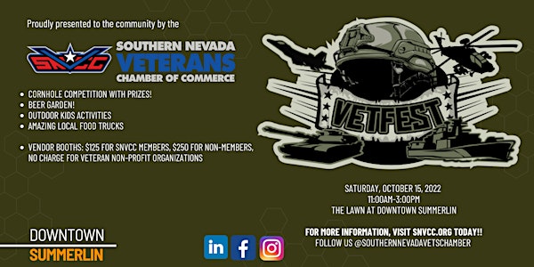 Southern Nevada Veterans Chamber of Commerce VETFEST