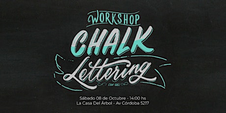 Workshop Chalk Lettering - Octubre