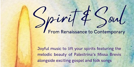 Detroit Concert Choir 'Spirit & Soul' Oct 16, 3pm - Birmingham Unitarian