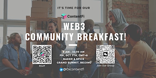 Web3 Community Breakfast by ContentFi