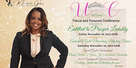4th Annual  (2 Day) Unstoppable  Conference: Entitled to Prosper Lavishly