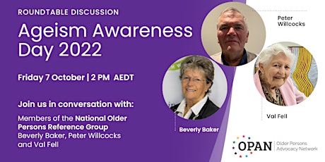 Ageism Awareness Day Roundtable 2022