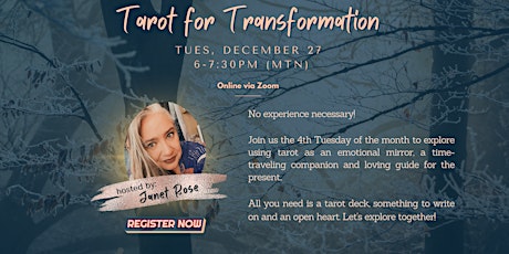 Tarot for Transformation (Dec)