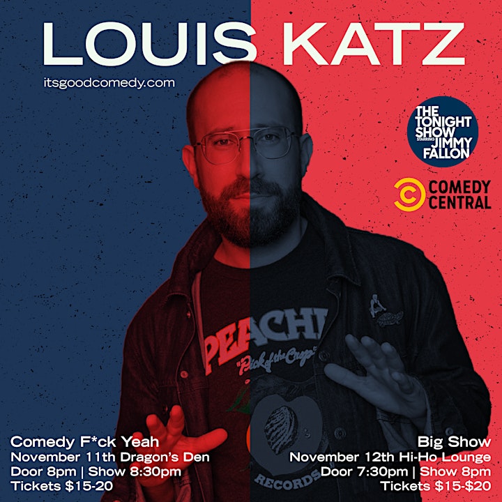 Comedy F#@k Yeah Presents: Louis Katz image