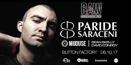 Paride Saraceni Friday Oct 6th Button Factory.  primary image