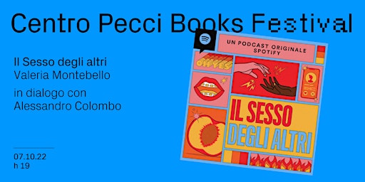 Centro Pecci Books Festival: Valeria Montebello "Il Sesso degli altri"