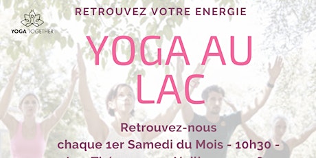 Yoga au Lac pour retrouver votre vitalité - 5€ -