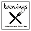 Logotipo de koenings - einfach lecker essen, trinken & feiern