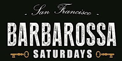 Saturdays at Barbarossa Lounge.  Live DJs, Craft Cocktails & Bottle Service